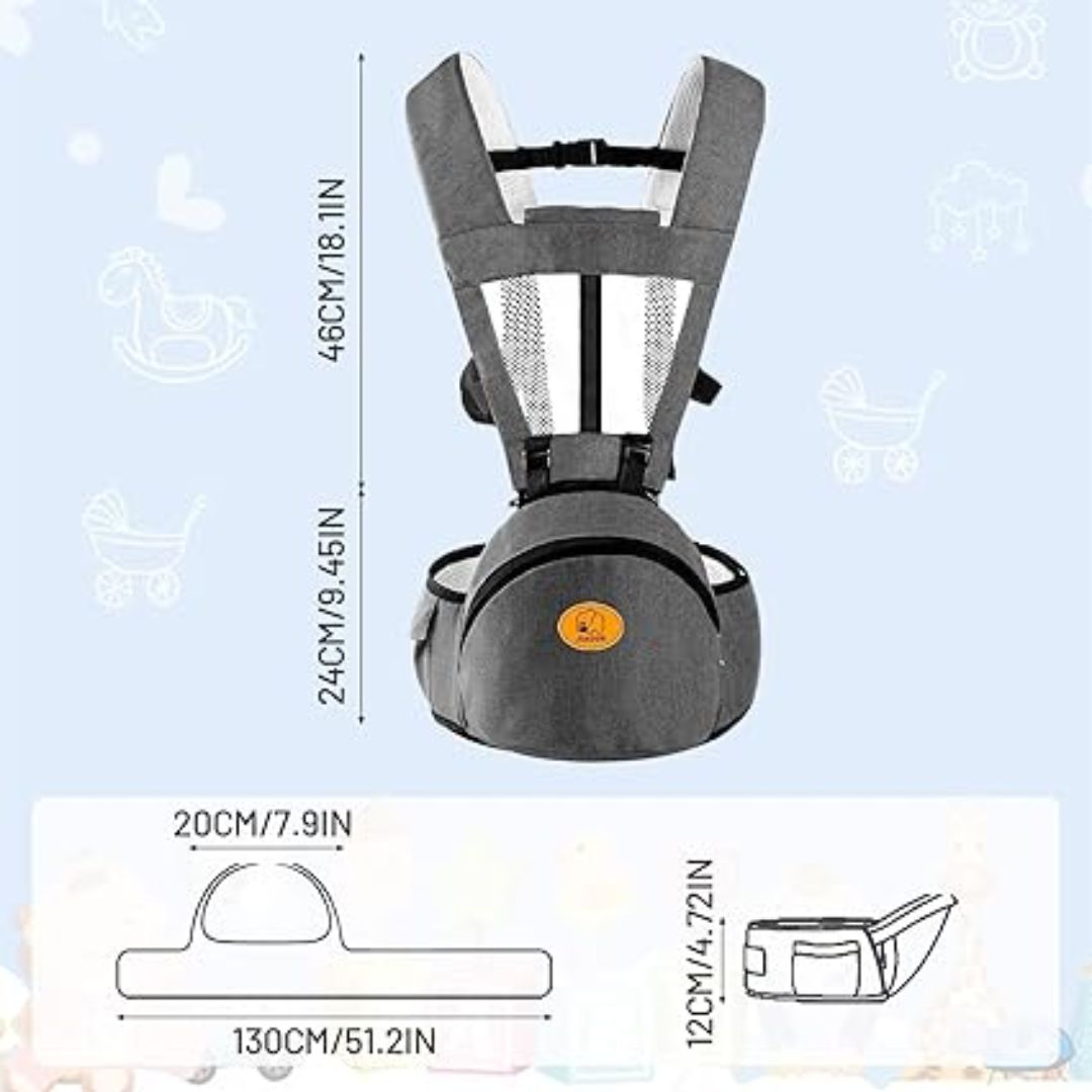 Ergonomischer Babytrage Rucksack – Tragetasche für Babys und Kleinkinder