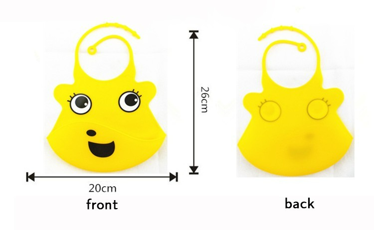Baby Lätzchen aus Silikon mit Auffangschale – Wasserdicht & Verstellbar
