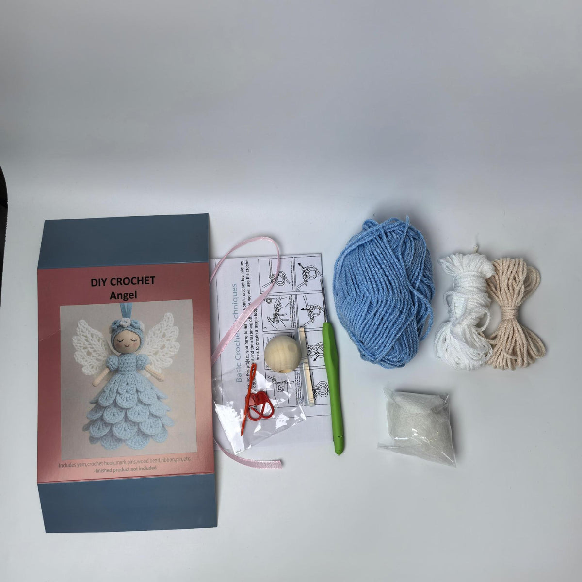 Gehäkelte Engel - Set zum Selber Machen