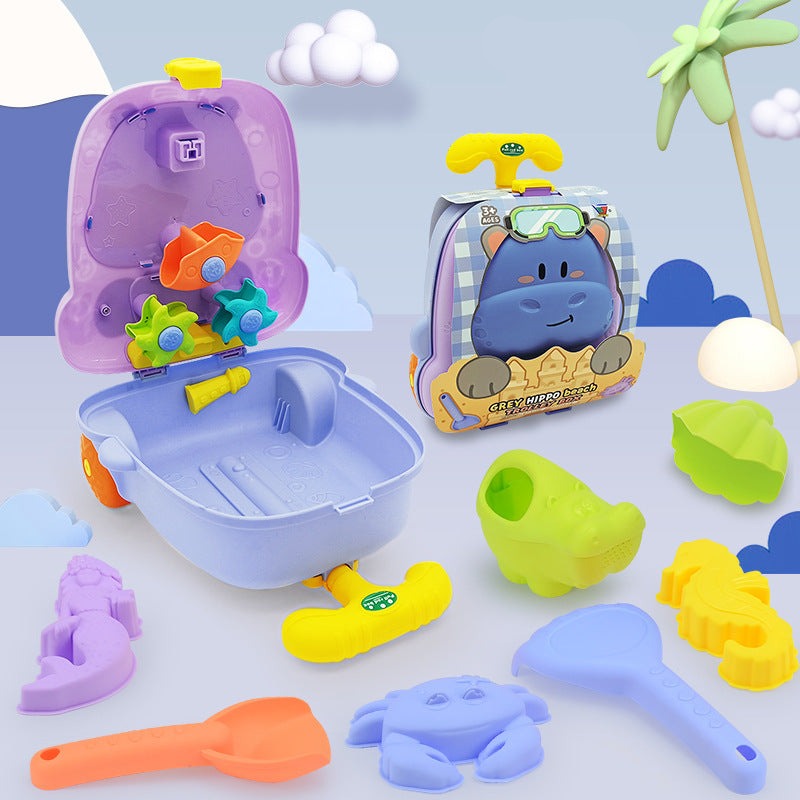 SandTrolley - All-in-One-Strandspielzeug für Kinder