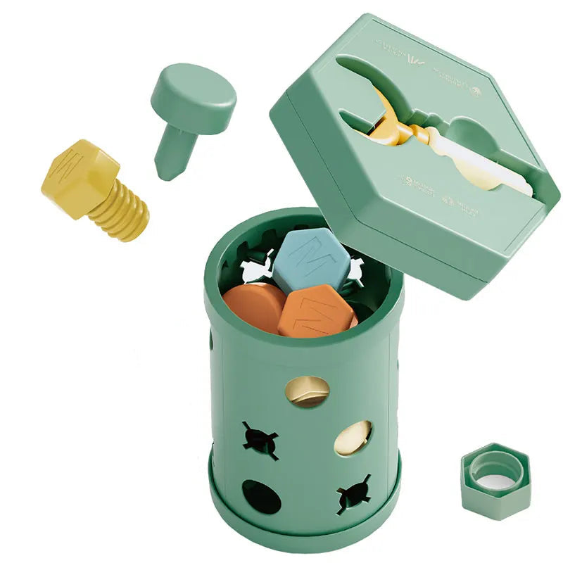 Montessori Schrauben Spielset