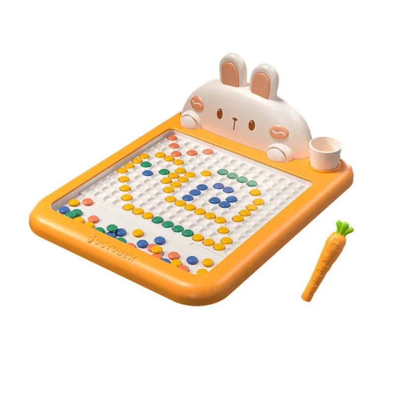 Magnetisches Kreativboard – Lernspielzeug mit Karotten-Stift für Kinder