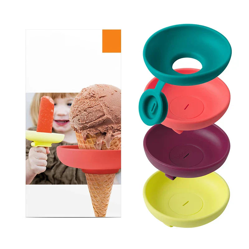 Ideal für Partys – Silikon-Eishalter für Kinder in bunten Farben