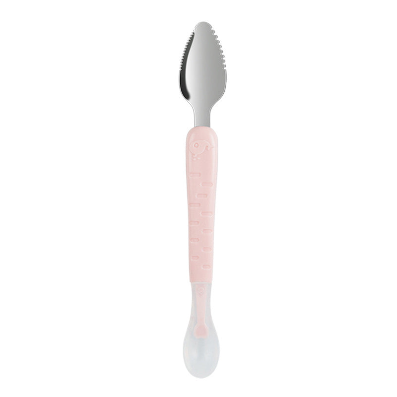2-in-1 Silikon Löffel für Babys