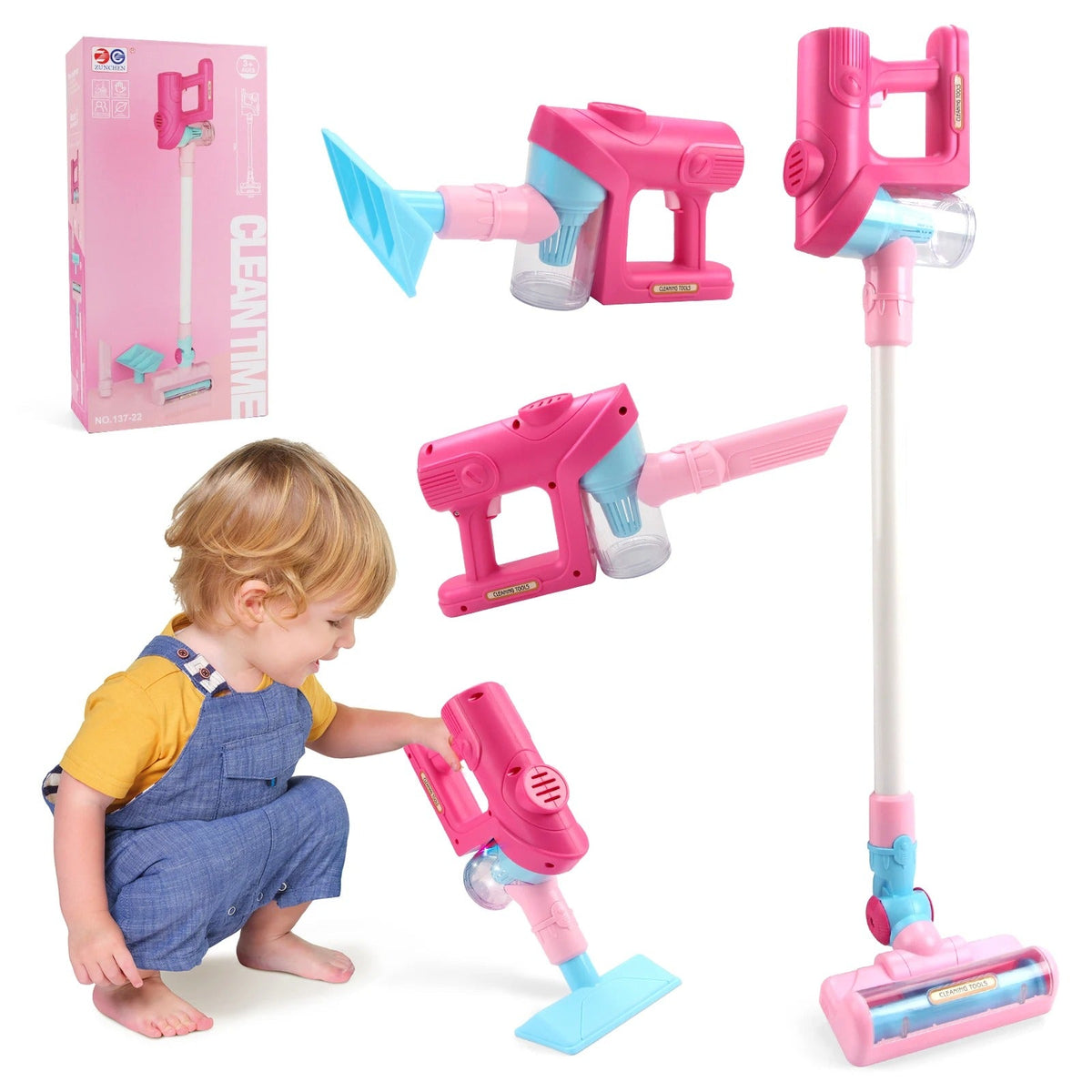 Mini-Staubsauger - Interaktives Kinderspielzeug