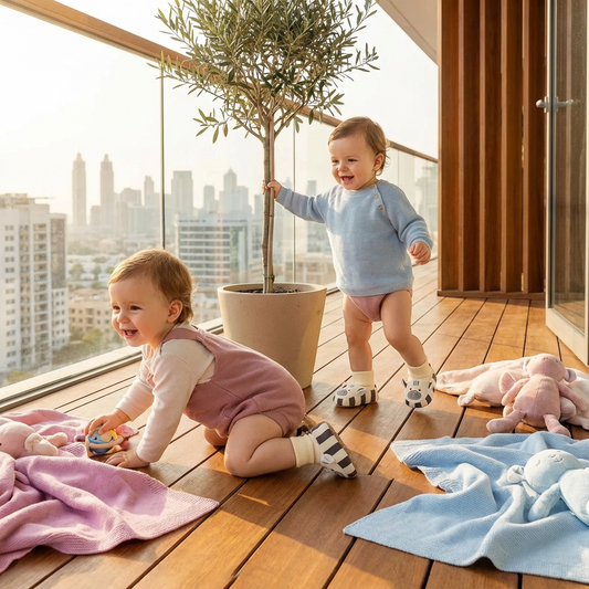 Kuschelweiche Baby-Socken-Schuhe – Warm, Rutschfest & Bequem