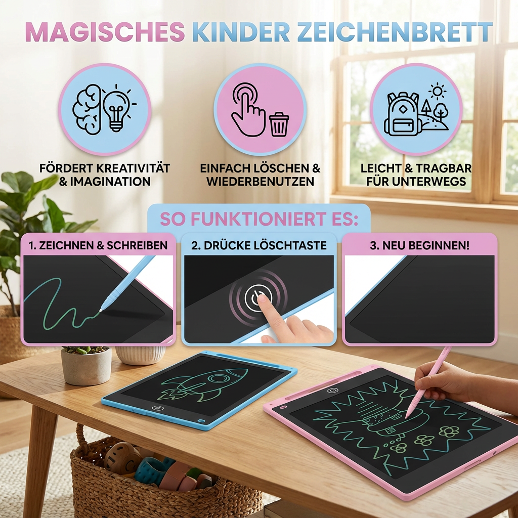 Magisches Kinder Zeichenbrett