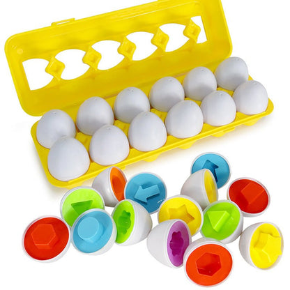 Farbenfrohes und Lernförderndes Eier-Set