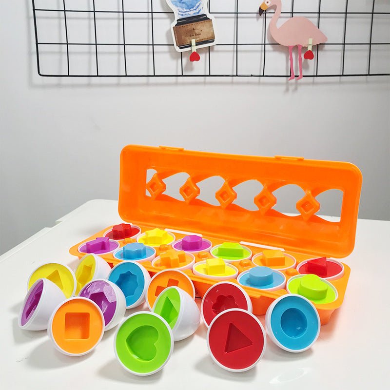 Farbenfrohes und Lernförderndes Eier-Set