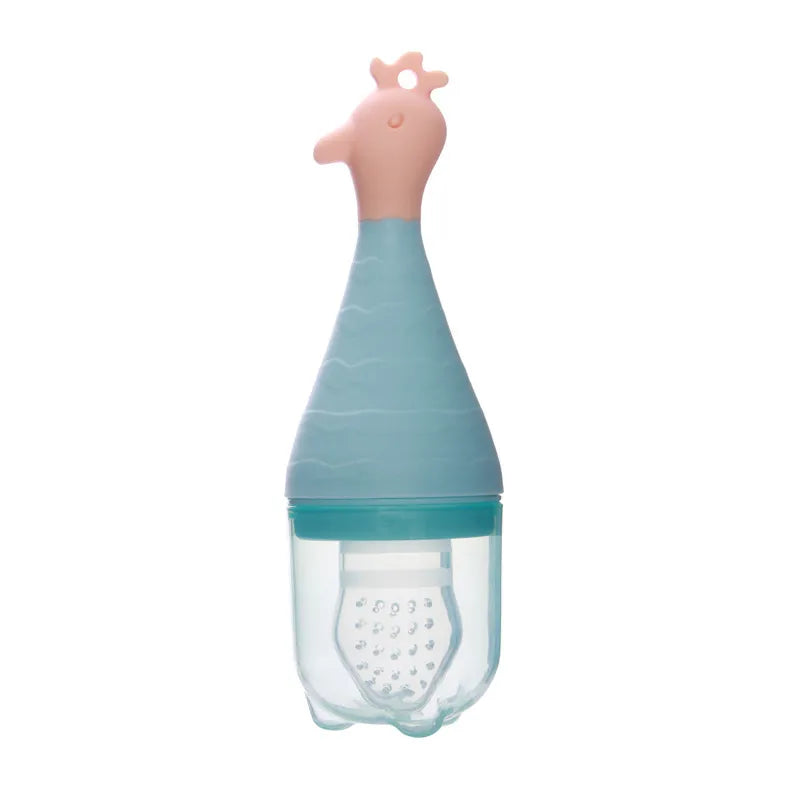Baby Obst- und Gemüse Beißring – Fütterungshilfe mit Tier-Design