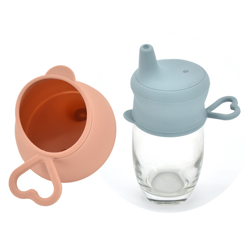 Silikon Trinkaufsatz für Kinder – Universaler Sippy Cup Deckel mit Auslaufschutz