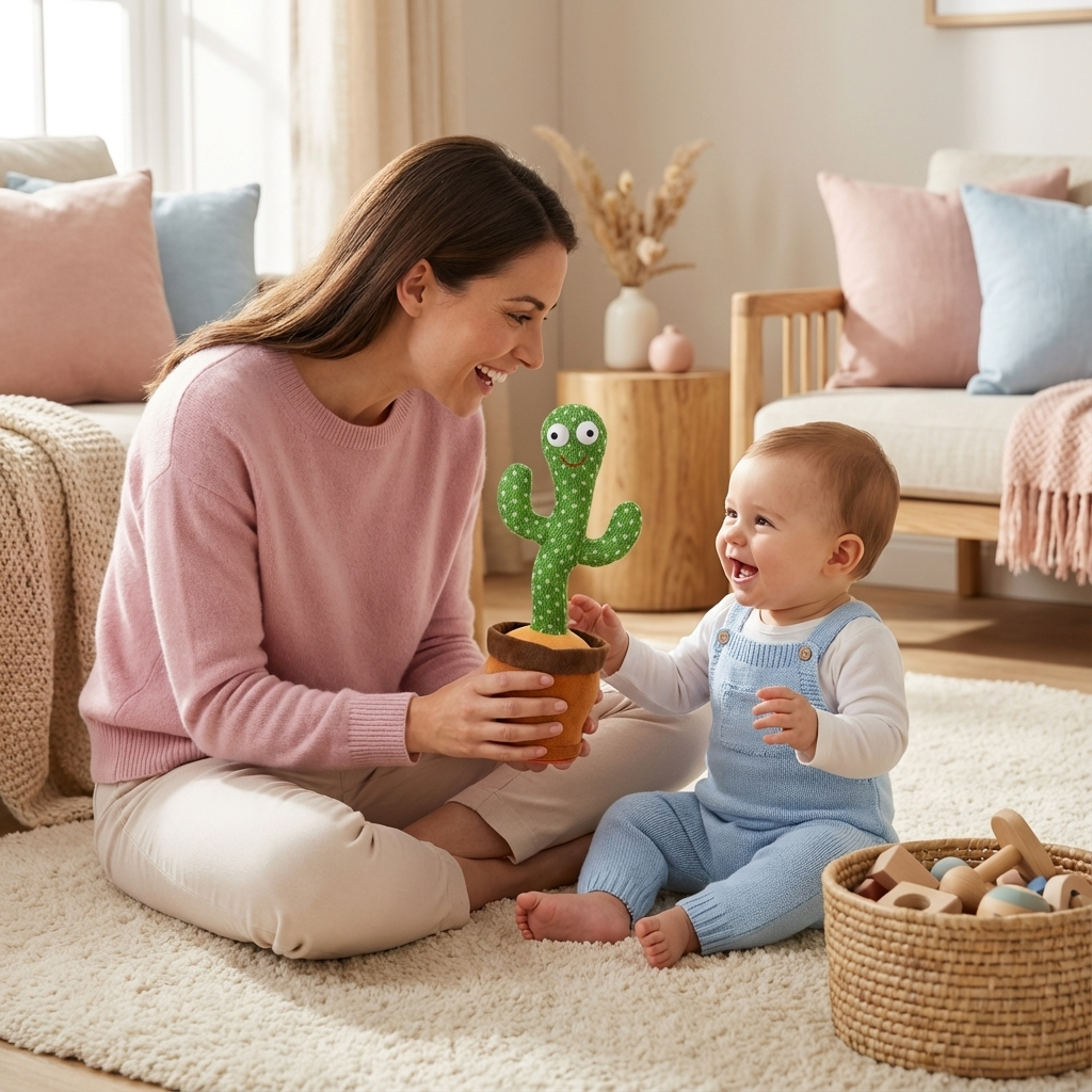 Sprechender Kaktus - Interaktives Kinderspielzeug