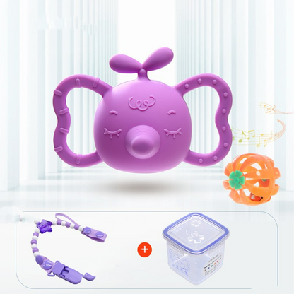 Silikon Beißspielzeug für Babys - Elefanten-Design