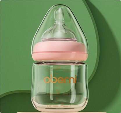 Babyflasche mit Weichem Sauger – BPA-freie Anti-Kolik Flasche für Neugeborene