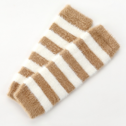 Baby Beinwärmer aus Fleece – Weiche Strick Stulpen für Babys & Kleinkinder