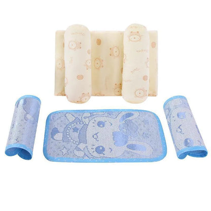 Baby Schlaflagerungskissen Set – Atmungsaktives Anti-Roll-Kissen