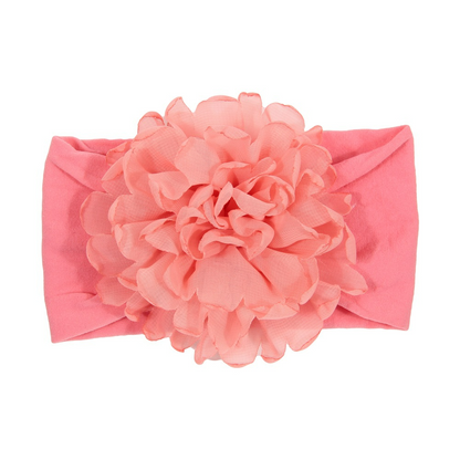 Baby Haarband mit Blume – Weiches Stirnband für Neugeborene & Kleinkinder