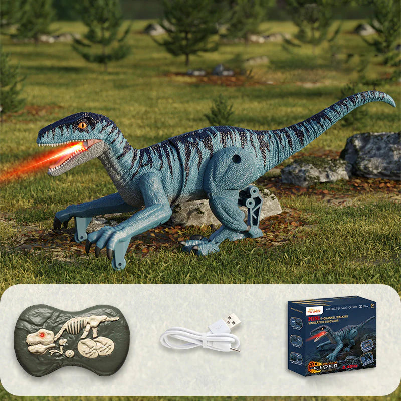 Fernsteuerbarer Dinosaurier mit Nebelspray-Funktion