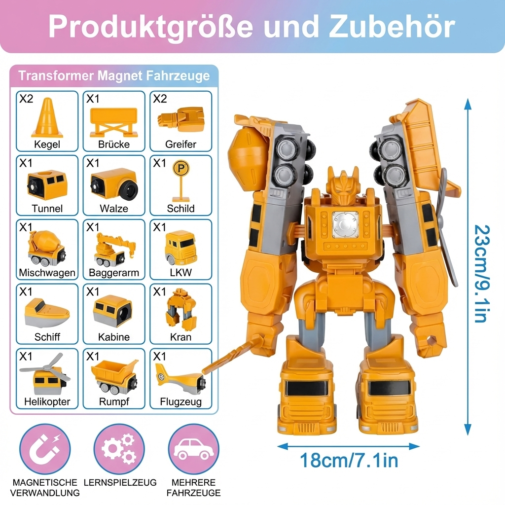 Transformer Magnet Fahrzeuge