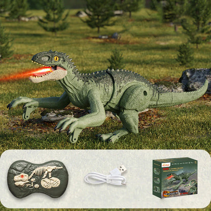 Fernsteuerbarer Dinosaurier mit Nebelspray-Funktion