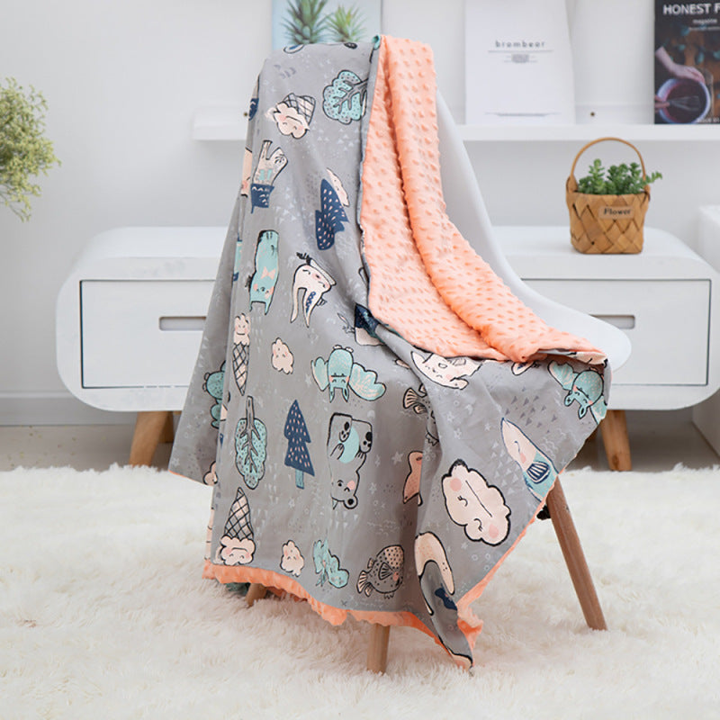 Baumwolle Baby Decke – Weiche und Kuschelige Decke für Neugeborene
