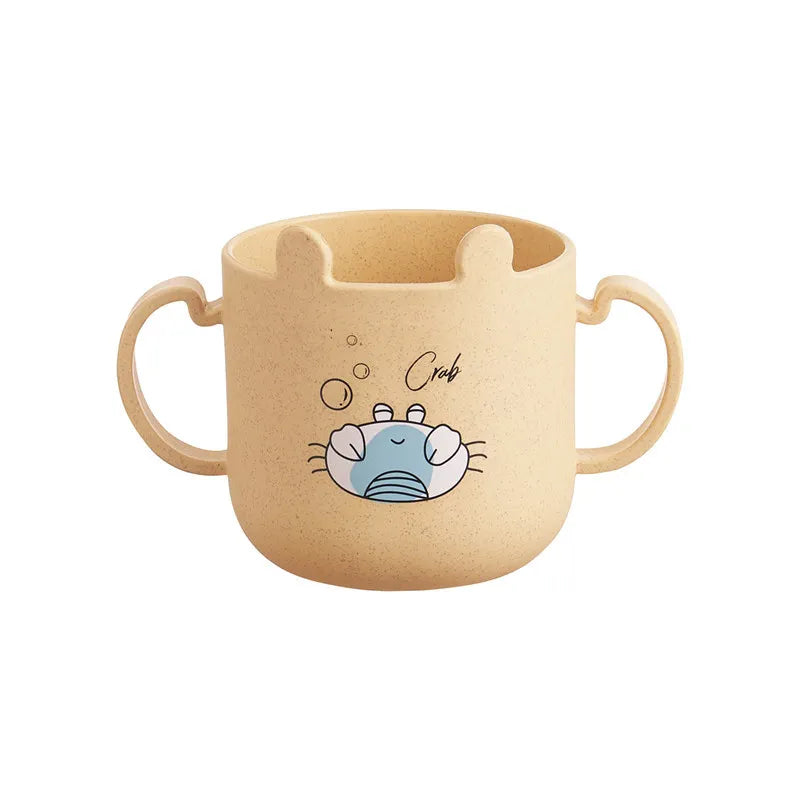 Kinder Essgeschirr Set – 6-teiliges Set – Crab Design
