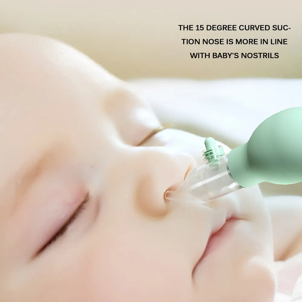 Nasensauger für Babys – Sanfter Baby Nasenreiniger mit Weicher Silikonspitze