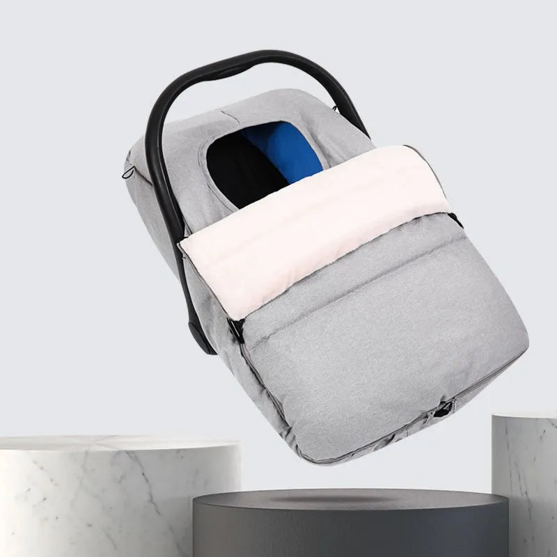 Baby Fußsack für Kinderwagen & Babyschale – Winterfest und Wasserabweisend