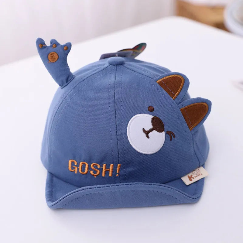 Baby Mütze mit Ohren – Niedliche Tier Baseballcap für Kleinkinder