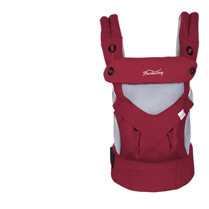 Babytrage Ergonomisch – Verstellbare Bauchtrage mit Sitzstütze
