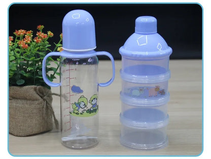 Baby Flaschen Set mit Tragetasche – Praktisches Aufbewahrungsset für Flaschen, Becher und Zubehör