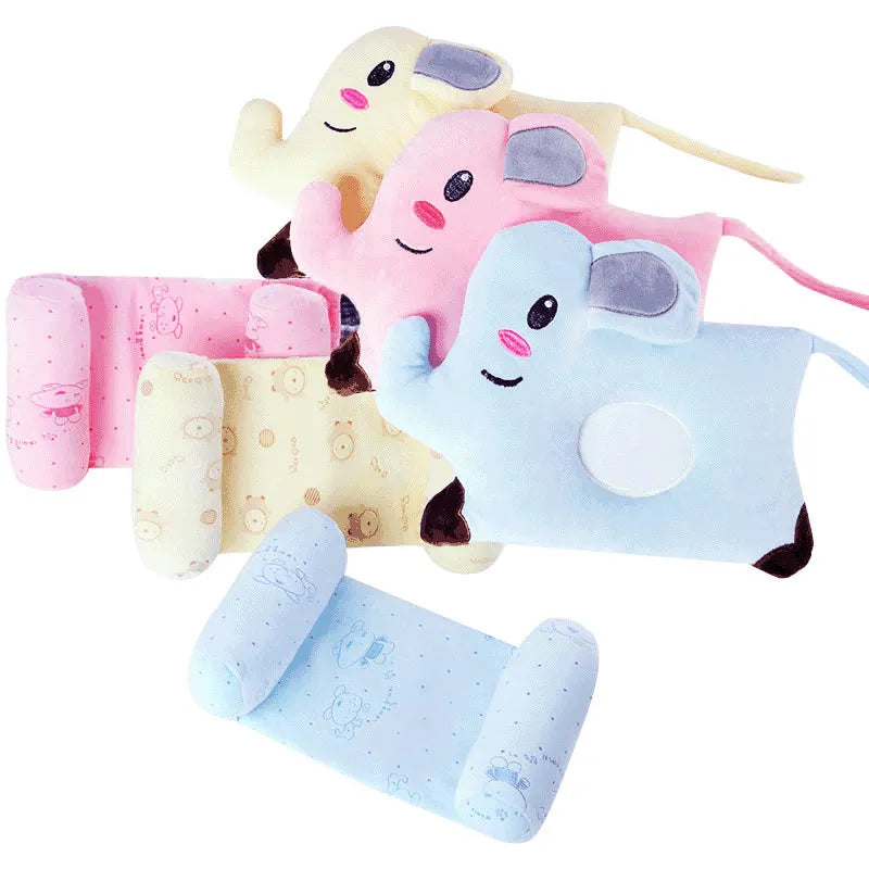 Baby Schlaflagerungskissen Set – Atmungsaktives Anti-Roll-Kissen