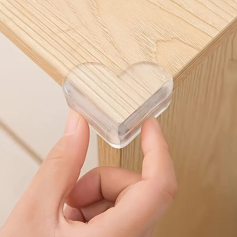 Herz Eckenschutz Transparent – Baby Sicherheits Eckenschützer für Möbel