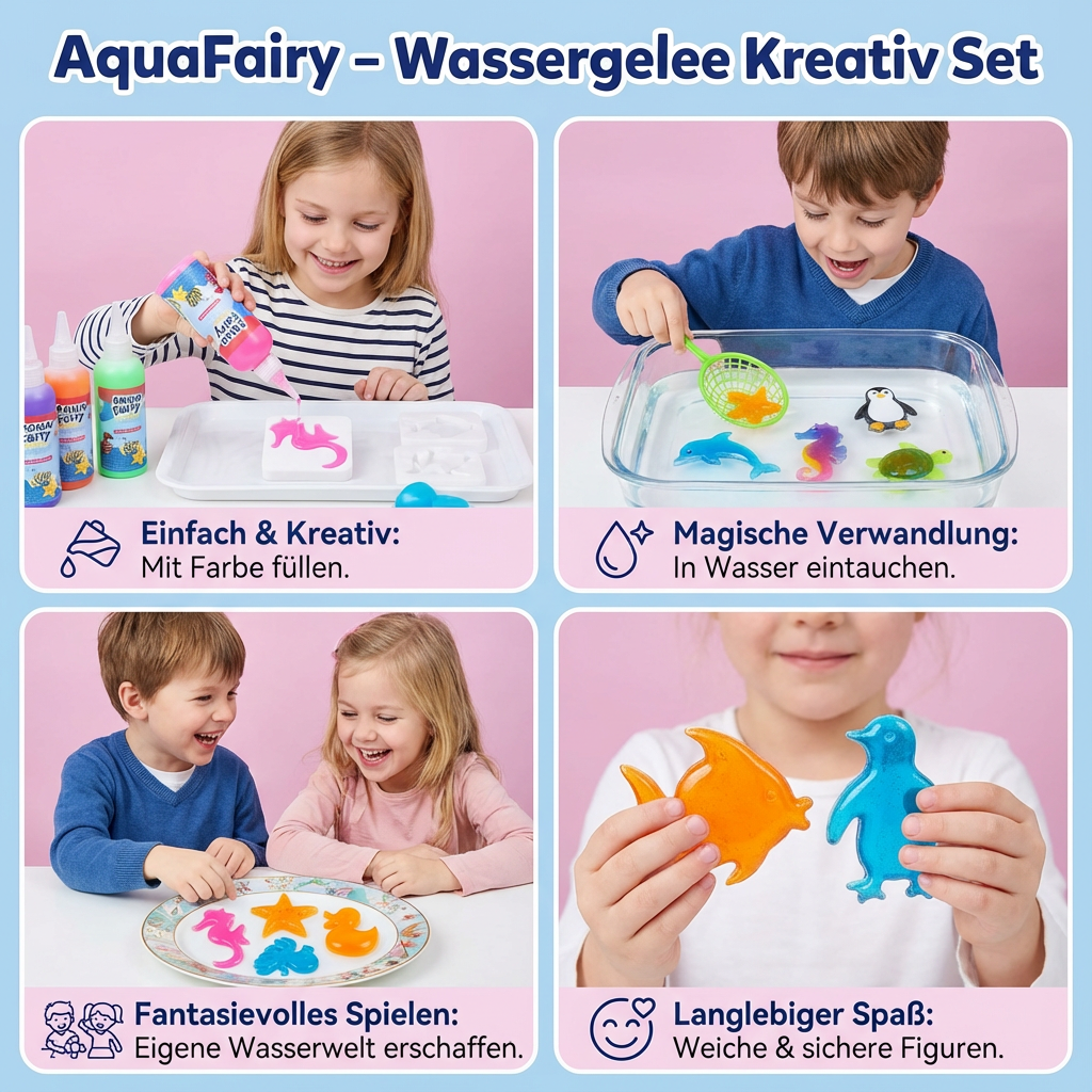 AquaFairy - Wassergelee Kreativ Set