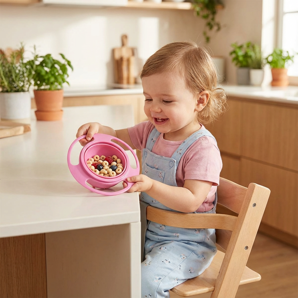 Auslaufsichere Babyschüssel – Essen ohne Kleckern