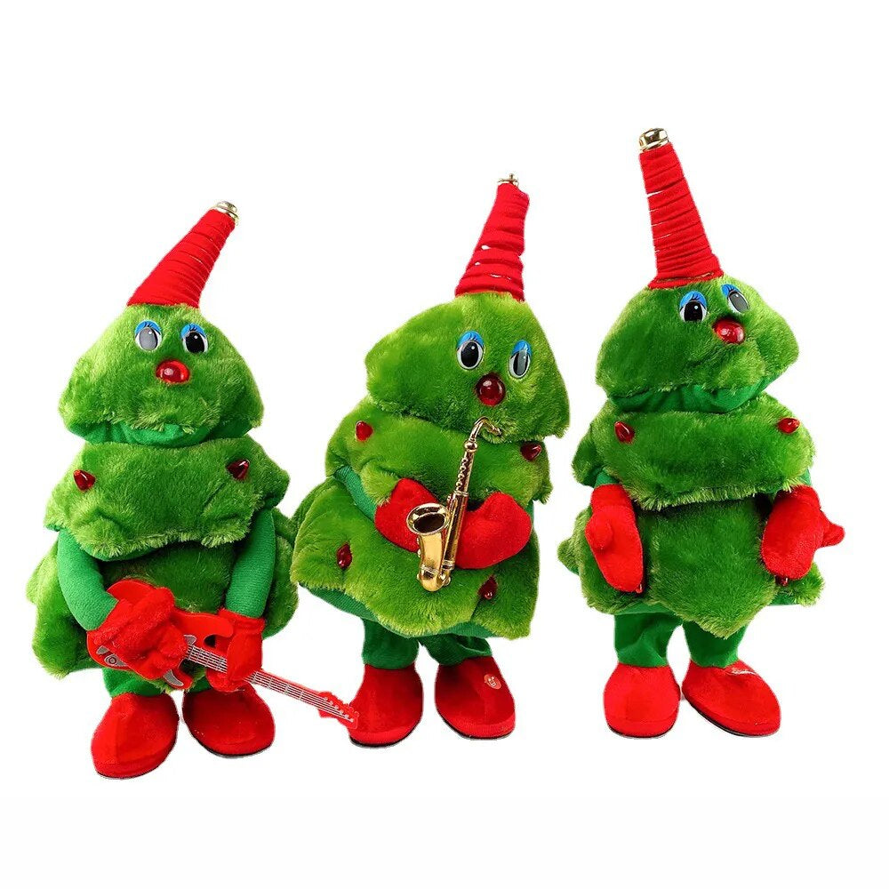 Lustige Weihnachtsdeko - Tanzender Musikbaum