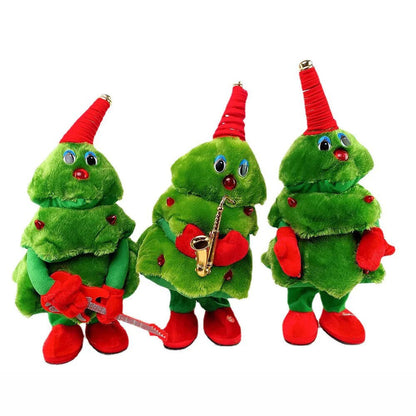 Lustige Weihnachtsdeko - Tanzender Musikbaum