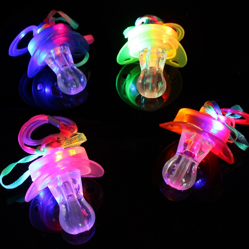 LED Schnuller mit Licht – Leuchtender Party Schnuller für Kinder