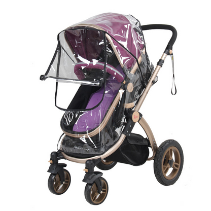 Regenverdeck für Kinderwagen – Wasserdichte Schutzhülle für Kinderwagen