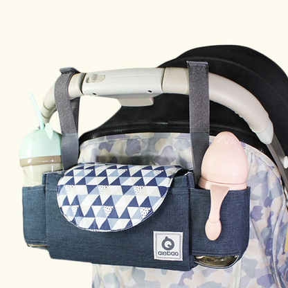 Kinderwagen Organizer Tasche – Multifunktionale Aufbewahrung für Babyzubehör