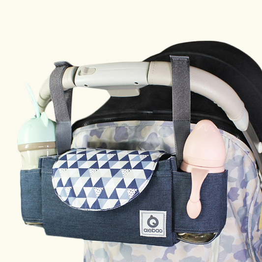 Kinderwagen Organizer Tasche – Multifunktionale Aufbewahrung für Babyzubehör