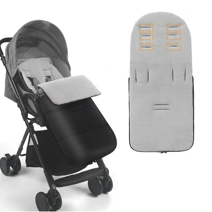 Universal-Kinderwagenschlafsack - warmer Fußsack mit Fleece