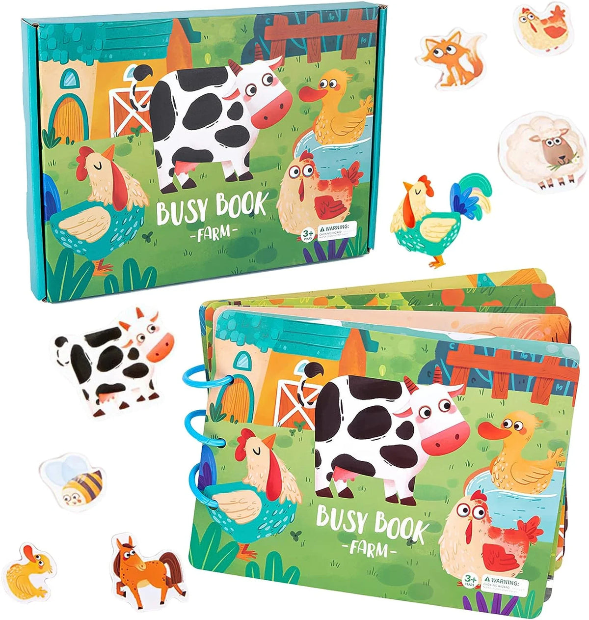 Montessori Kinder Beschäftigungs Entdeckerbuch