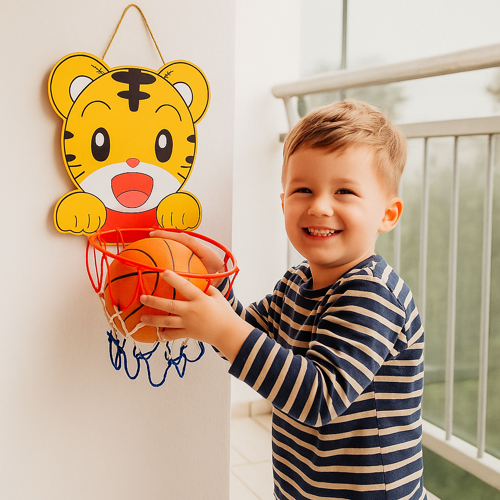 Niedliches Tier Basketball Set für Kinder