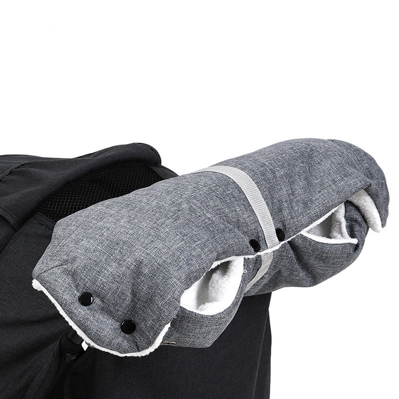Kuscheliger Handwärmer für Kinderwagen