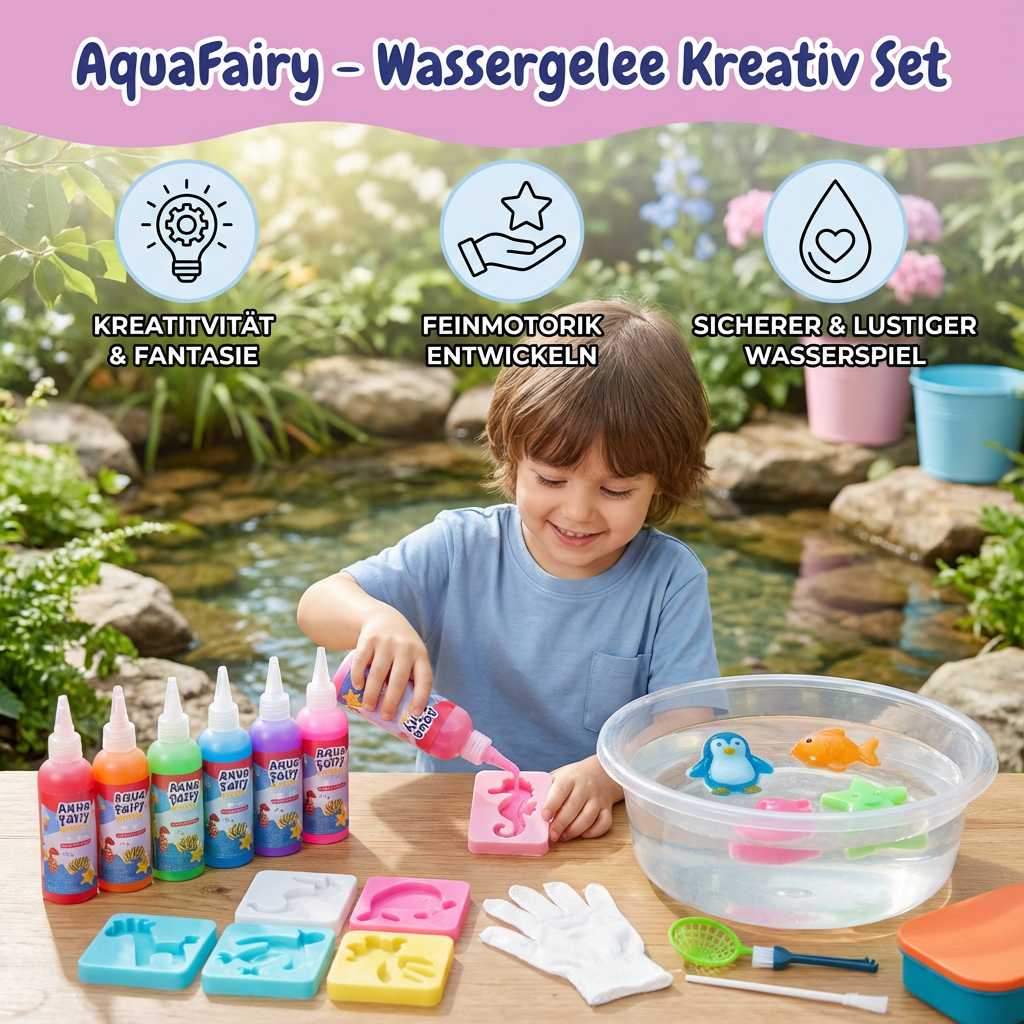 AquaFairy - Wassergelee Kreativ Set