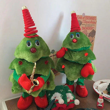 Lustige Weihnachtsdeko - Tanzender Musikbaum