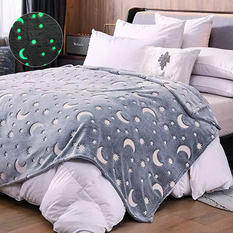Sternenlicht Kuscheldecke – Leuchtet Im Dunkeln