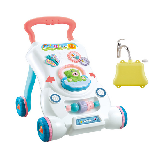 Lauflernwagen mit Musik – Baby Spiel- und Laufhilfe mit Lernspielzeug
