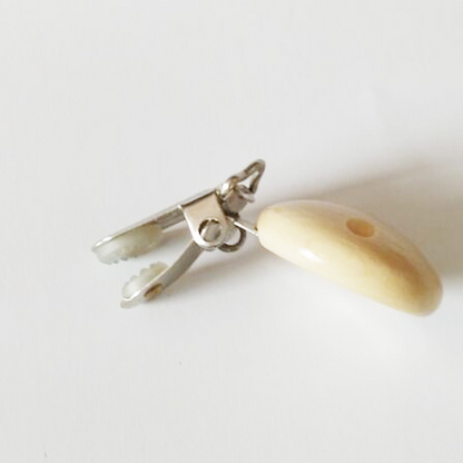Holzclip für Babyzubehör mit Metallverschluss für DIY Babyaccessoires